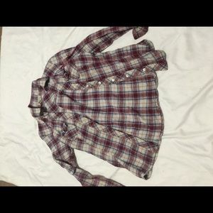 Red and white flannel